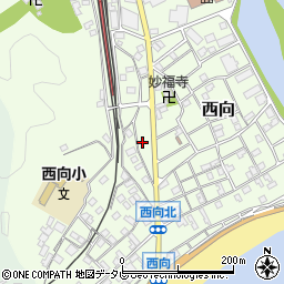 和歌山県東牟婁郡串本町西向573周辺の地図