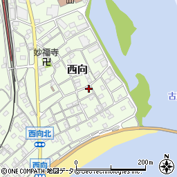 和歌山県東牟婁郡串本町西向539周辺の地図