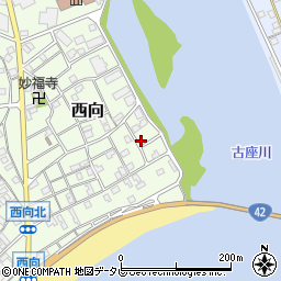 和歌山県東牟婁郡串本町西向470周辺の地図