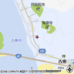 和歌山県東牟婁郡串本町古座258周辺の地図