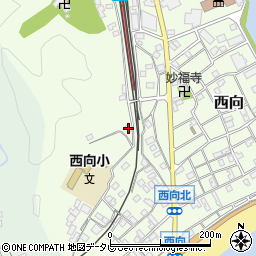 和歌山県東牟婁郡串本町西向620周辺の地図