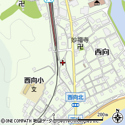 和歌山県東牟婁郡串本町西向690周辺の地図