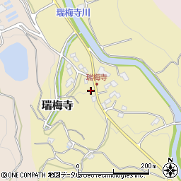 福岡県糸島市瑞梅寺周辺の地図