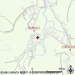 福岡県嘉麻市小野谷1353周辺の地図