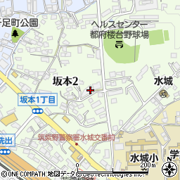 ＥＣＣジュニア　坂本教室周辺の地図