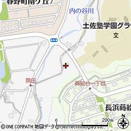高知県高知市春野町内ノ谷1478周辺の地図