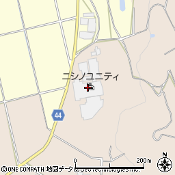 ニシノユニティ周辺の地図