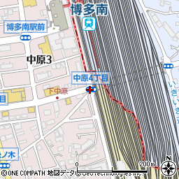 博多南駅入口周辺の地図