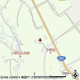福岡県嘉麻市小野谷76周辺の地図