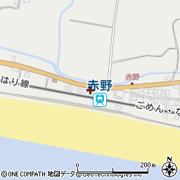 高知県安芸市赤野乙2933周辺の地図