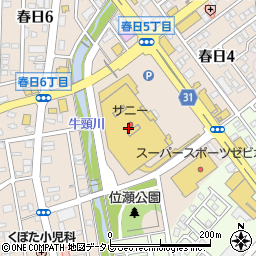 デコホームアクロスモール春日店周辺の地図