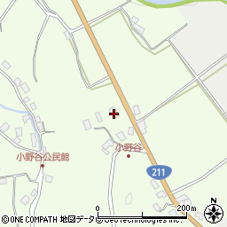 福岡県嘉麻市小野谷658周辺の地図