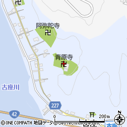 青原寺周辺の地図