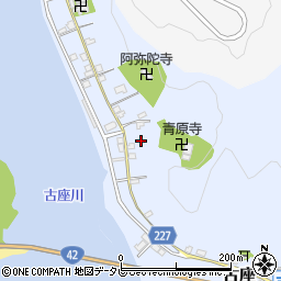 和歌山県東牟婁郡串本町古座224周辺の地図