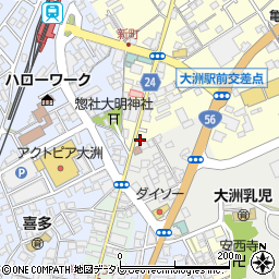 愛媛県大洲市若宮488-3周辺の地図