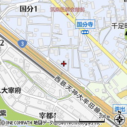 株式会社友定建機　九州支店周辺の地図