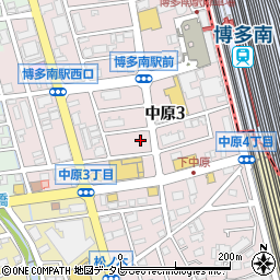 コスモス調剤薬局　那珂川中原店周辺の地図