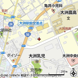 愛媛県大洲市若宮545-1周辺の地図