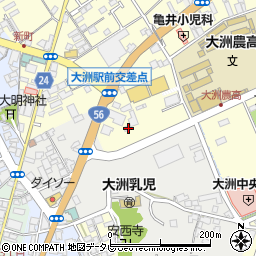 愛媛県大洲市若宮537-1周辺の地図