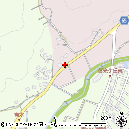 福岡県筑紫野市大石398-1周辺の地図