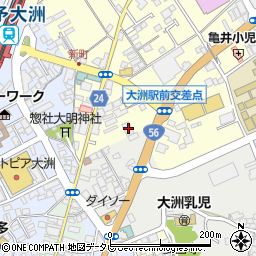愛媛県大洲市若宮528-1周辺の地図