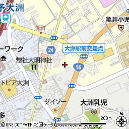 伊予トータルサービス株式会社　大洲支店周辺の地図