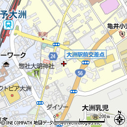 愛媛県大洲市若宮503-1周辺の地図