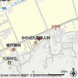 福岡石材店　工場周辺の地図