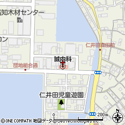 高知県故紙センター　宝くじ番号案内周辺の地図