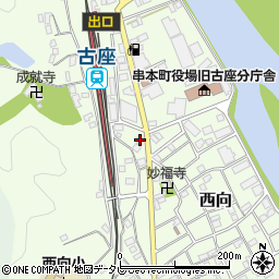 和歌山県東牟婁郡串本町西向417周辺の地図