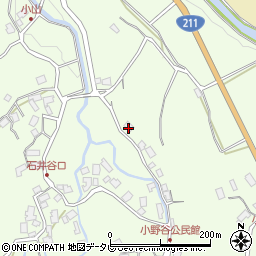 福岡県嘉麻市小野谷191周辺の地図