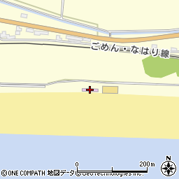 琴ヶ浜松原野外劇場周辺の地図