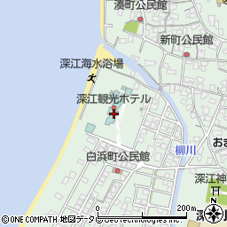 深江観光ホテル周辺の地図