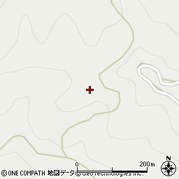 愛媛県大洲市河辺町川上1696周辺の地図