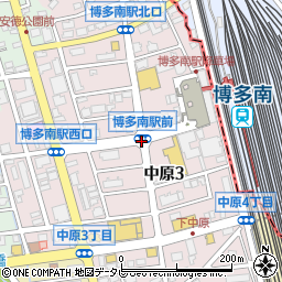 博多南駅前周辺の地図