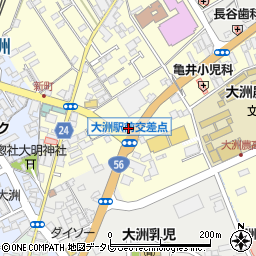 愛媛県大洲市若宮520周辺の地図