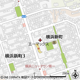 高知県高知市横浜新町周辺の地図
