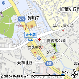 メゾンクローバー周辺の地図