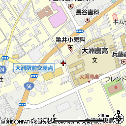 愛媛県大洲市若宮566-2周辺の地図