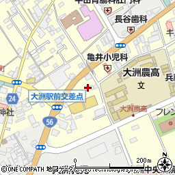 愛媛県大洲市若宮569-1周辺の地図