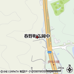 高知県高知市春野町弘岡中969周辺の地図