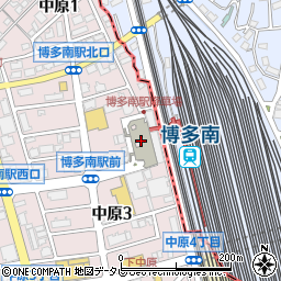 博多南駅前公園周辺の地図