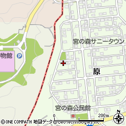 宮の森2号公園周辺の地図