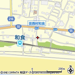 芸西村　琴ケ浜ふれあいセンター周辺の地図