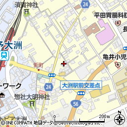 愛媛県大洲市若宮601-9周辺の地図