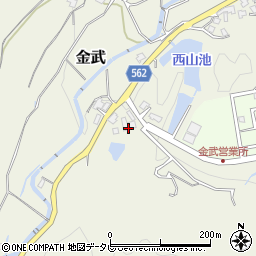 福岡県福岡市西区金武281-3周辺の地図