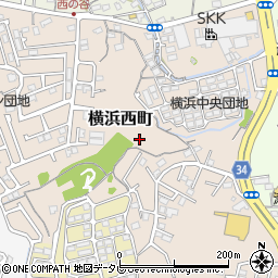 高知県高知市横浜西町周辺の地図