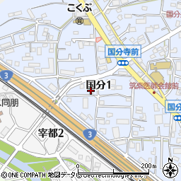 伊藤忠飼料株式会社　北九州支店周辺の地図