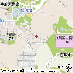 梅の花 太宰府別荘 自然庵周辺の地図