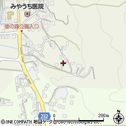 愛媛県大洲市徳森2010-2周辺の地図